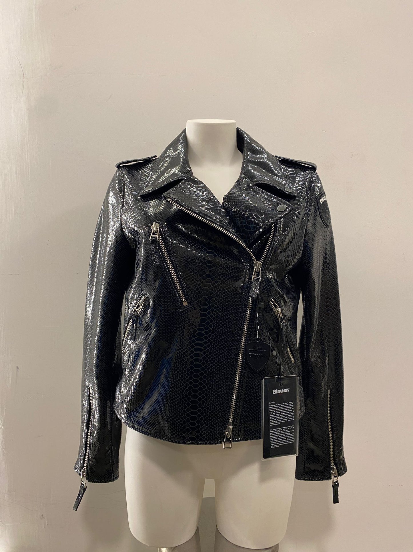 Pelle capo spalla foderato Blauer