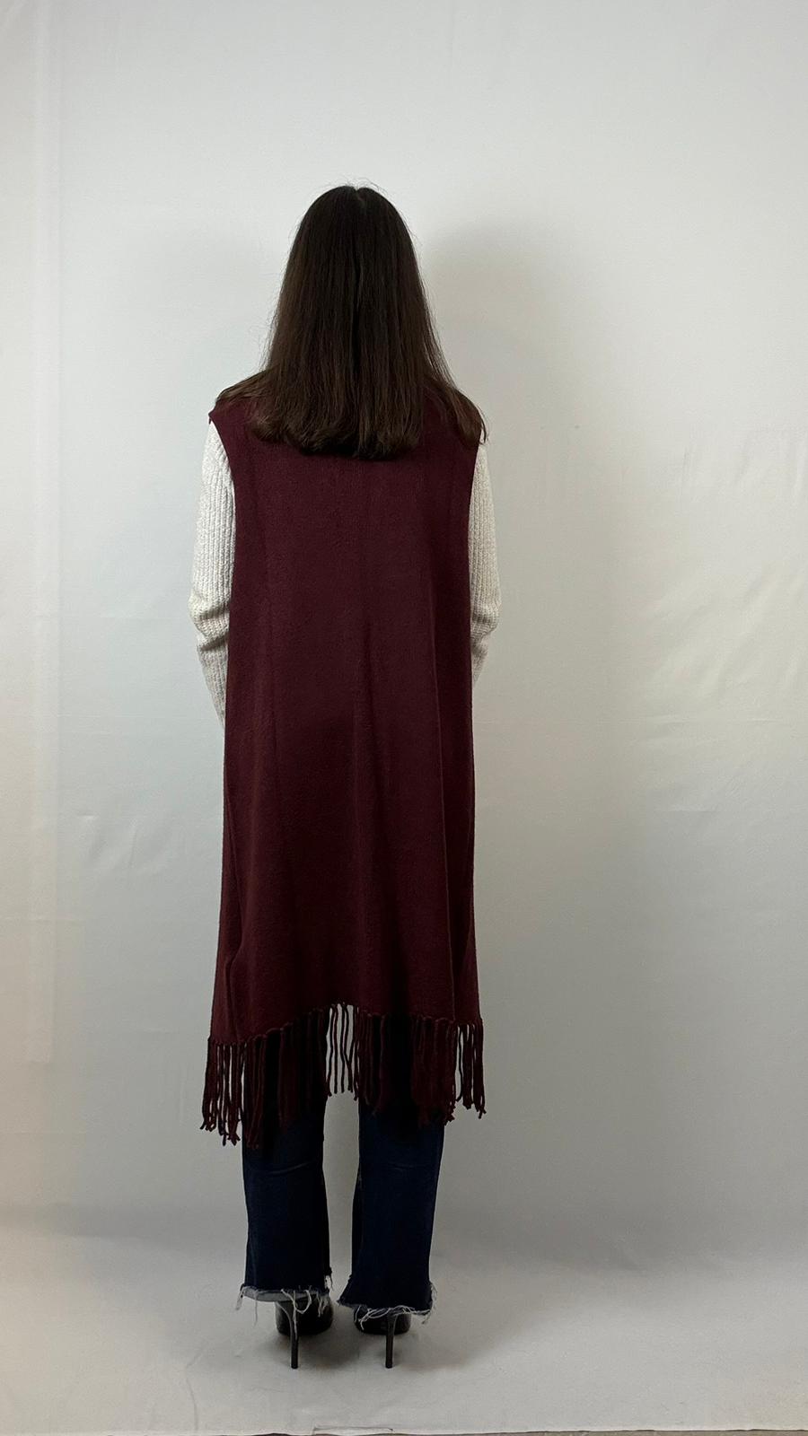 Cardigan smanicato Cafè-Noir