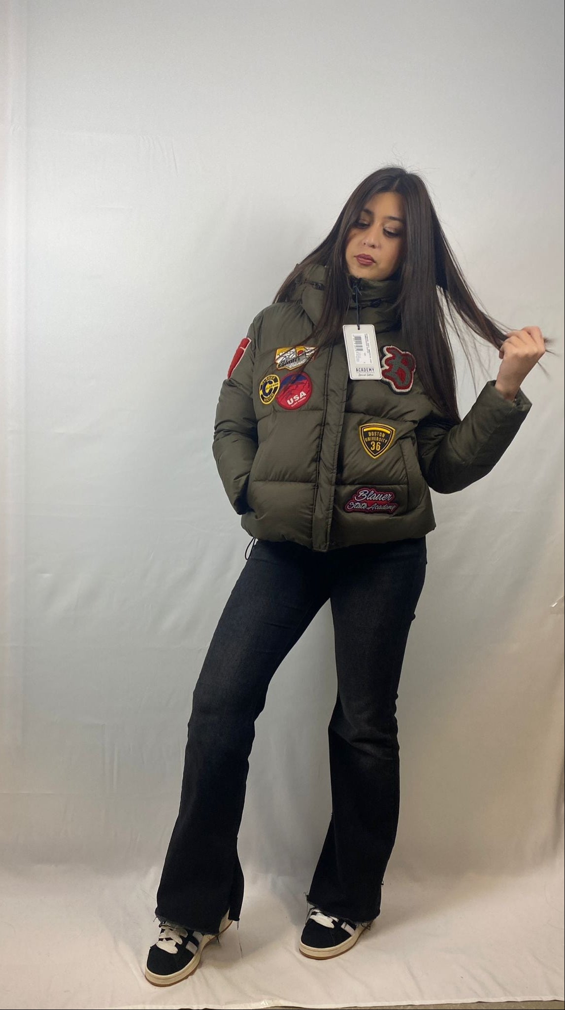 Bomber Academy Blauer