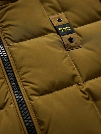 Piumino quadrettato Dalin Blauer