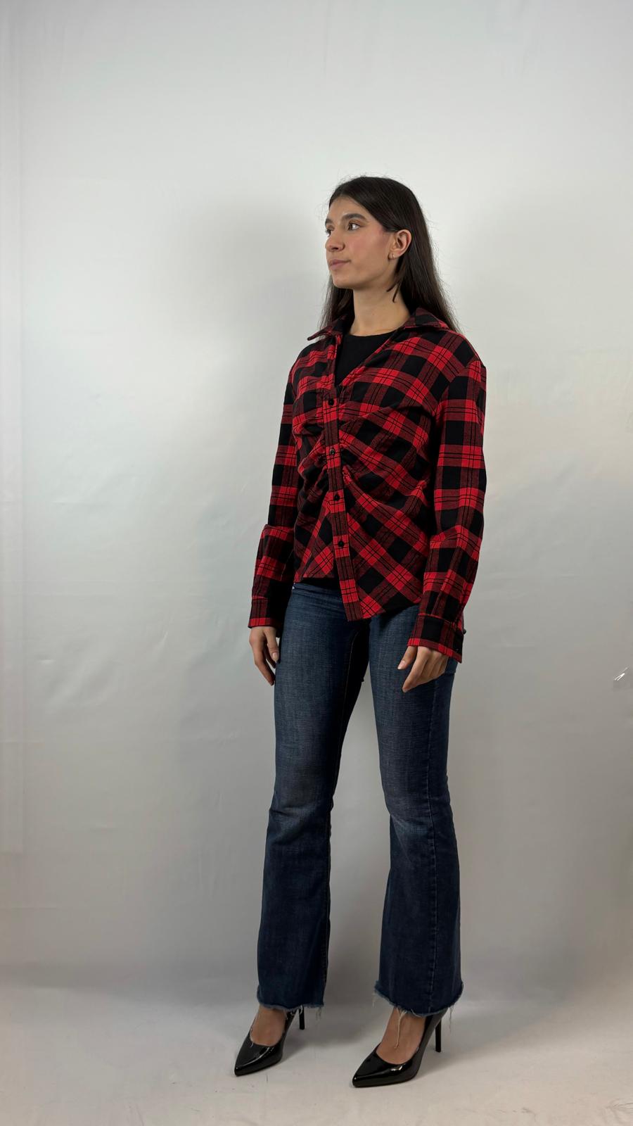 Camicia asimmetrica gaëlle