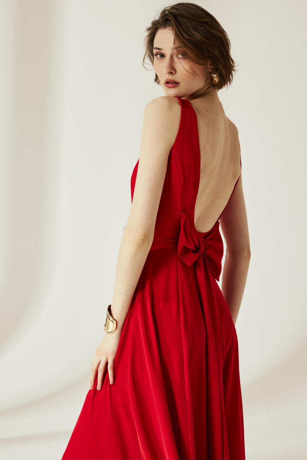 Abito corallo Chiara Bruni