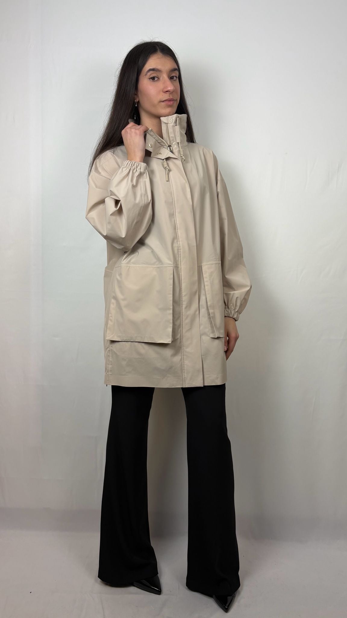 Parka Te Nero Tosca Blu