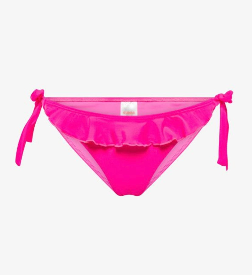 Slip mare con rouches fucsia Sun68