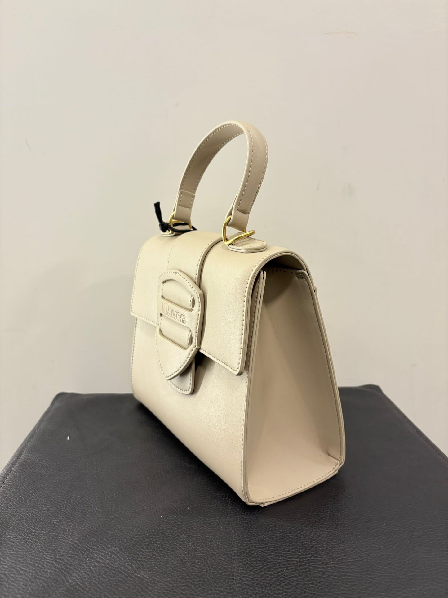 Borsa a tracolla in ecopelle Wally Blauer