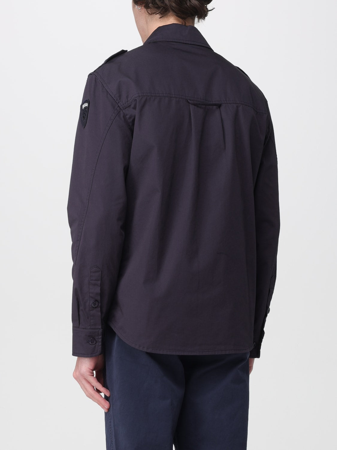 Camicia con controspalline Langley Blauer