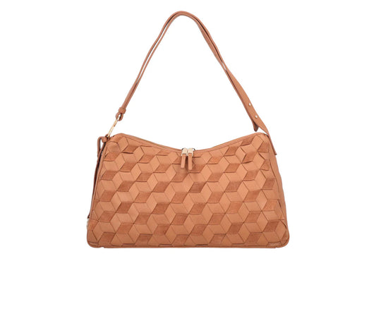 TOSCABLU
Borsa a spalla in suede Susan colore biscotto