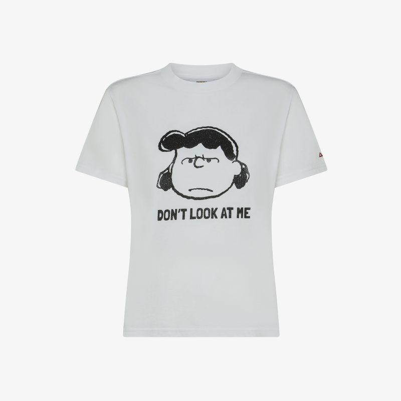 T-shirt over Peanuts in cotone Sun68