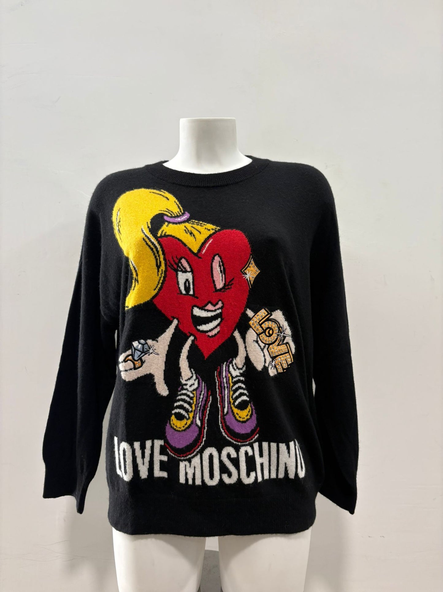 Maglione girocollo Moschino