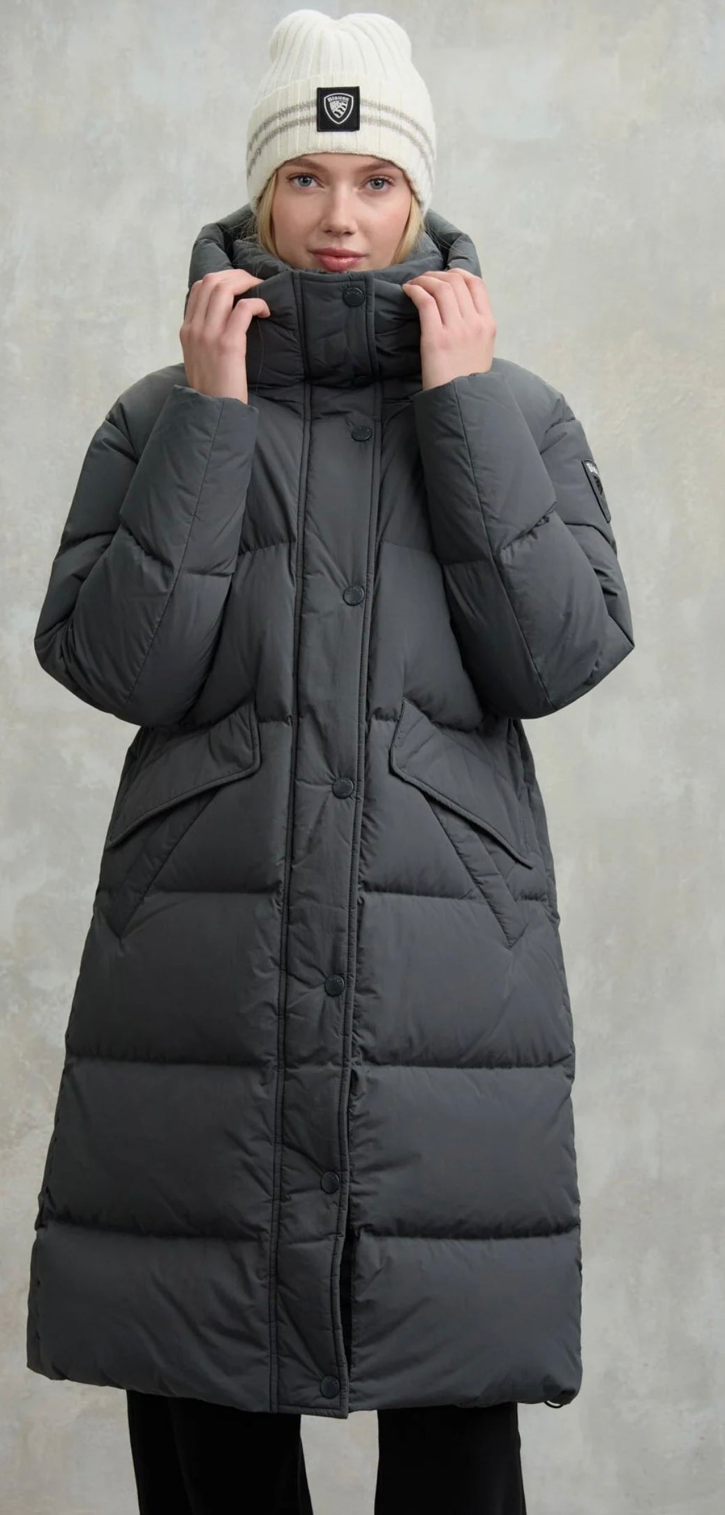 Piumino lungo Quattro Taschelena