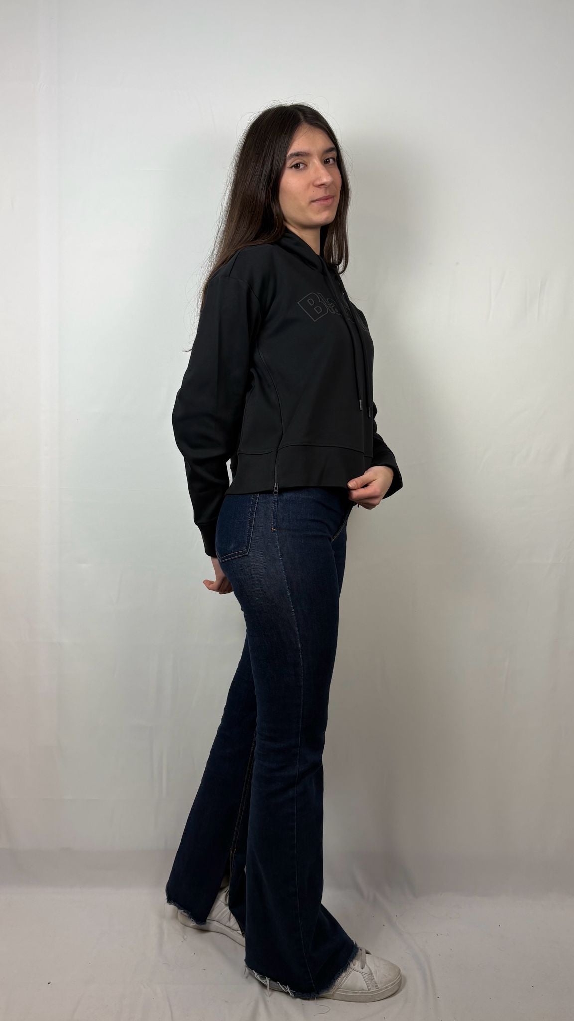 Felpa chiusa con cappuccio Fayette Blauer