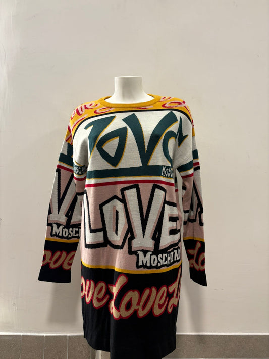 Abito in Maglia Moschino