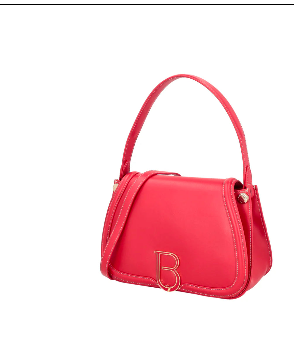 TOSCABLU
Borsa a spalla Margaret con logo colore rosso