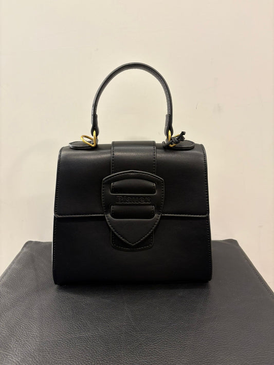 Borsa a tracolla in ecopelle Wally Blauer