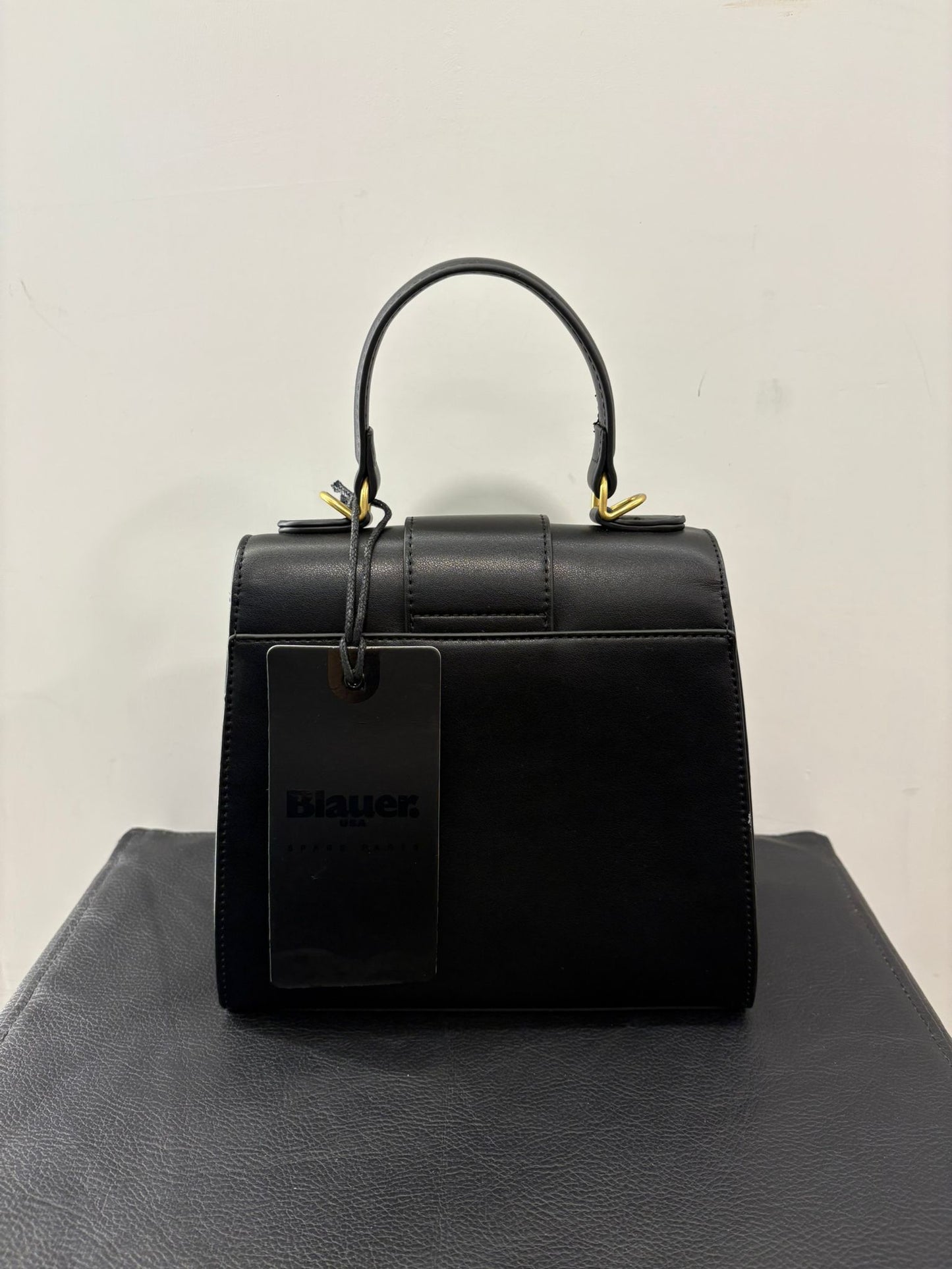 Borsa a tracolla in ecopelle Wally Blauer