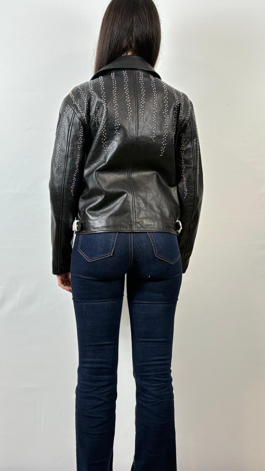 Chiodo in vera pelle Blauer