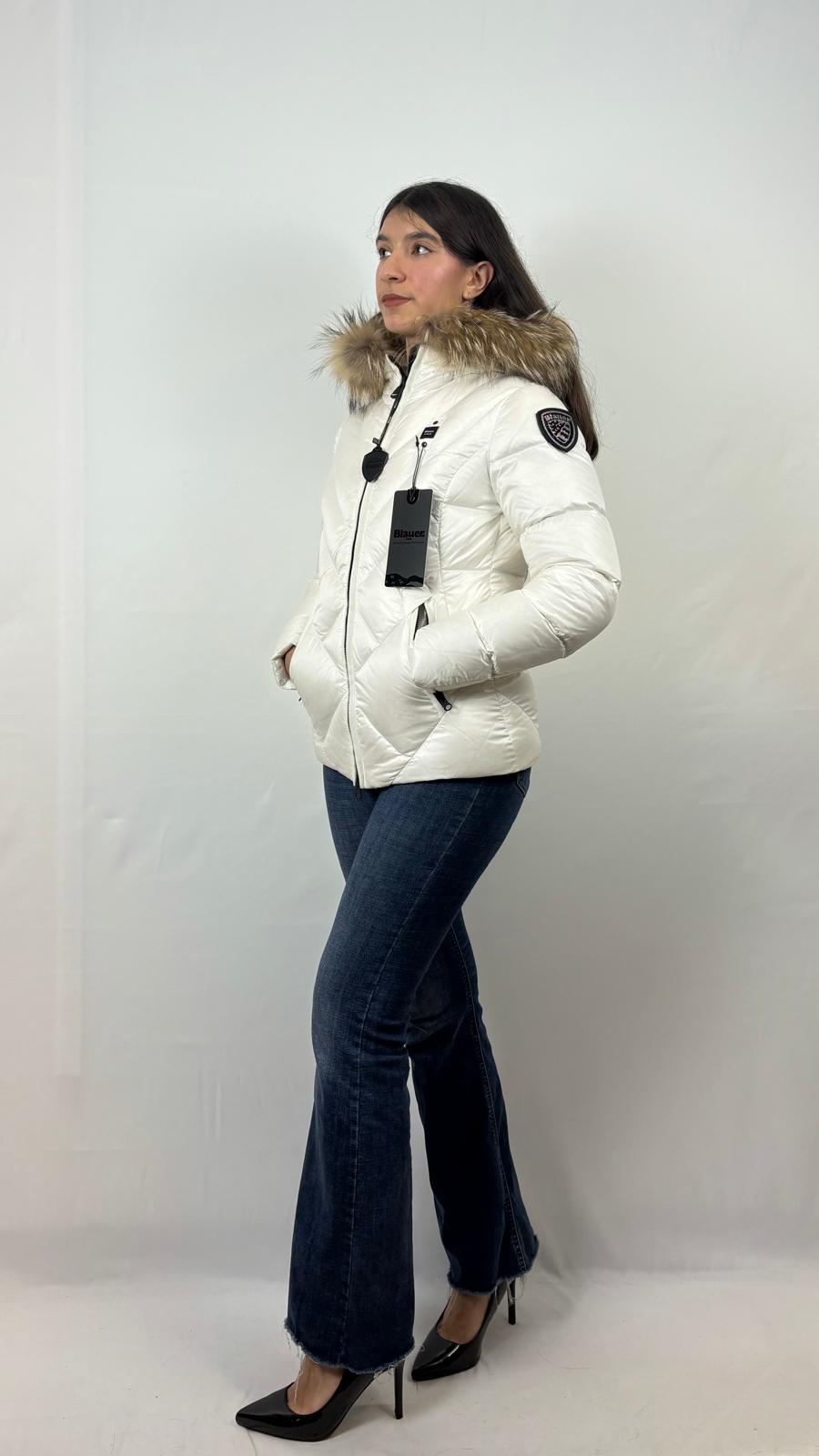 Piumino a linee geometriche Alicia