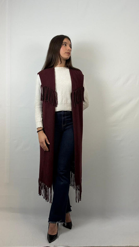 Cardigan smanicato Cafè-Noir