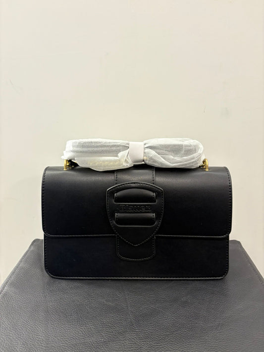 Borsa a tracolla in ecopelle Mixy Blauer