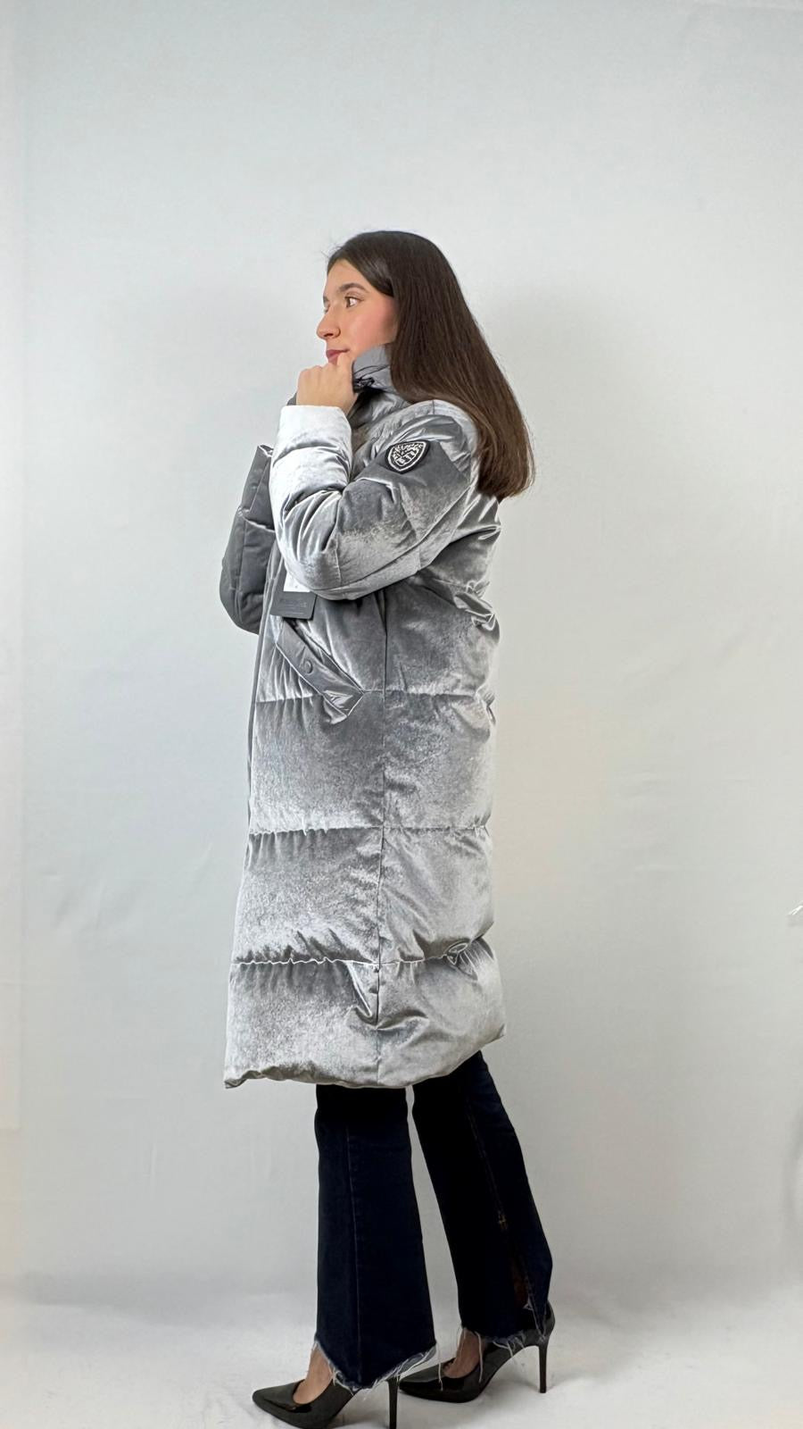 Piumino lungo Blauer Starling