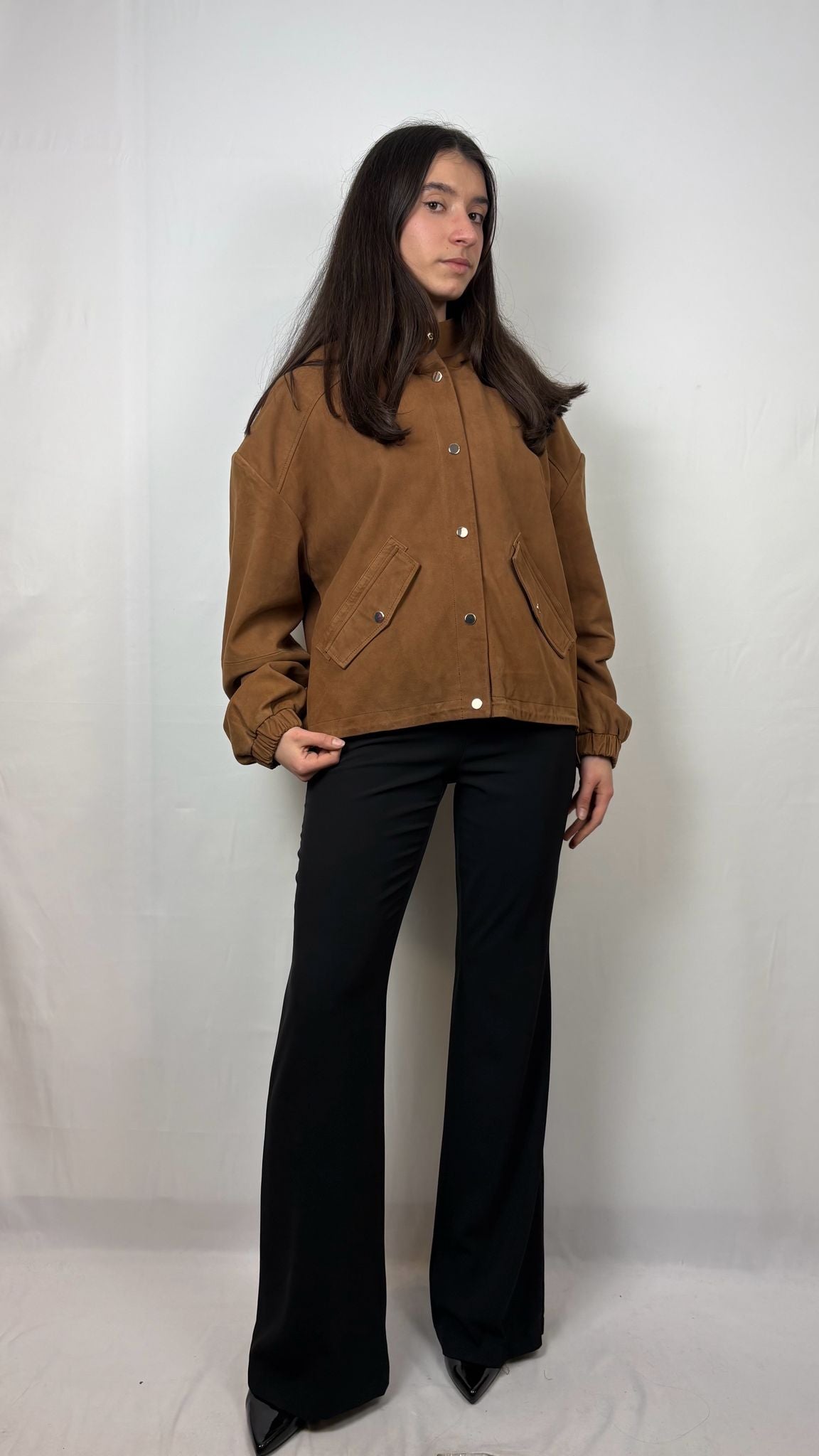 Capospalla camoscio Tosca Blu