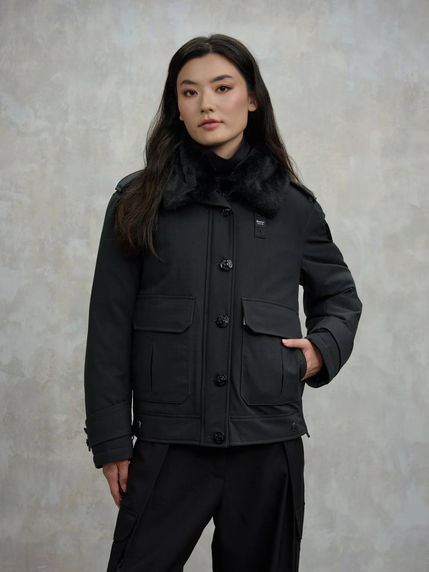 Giacca police Roxana Blauer