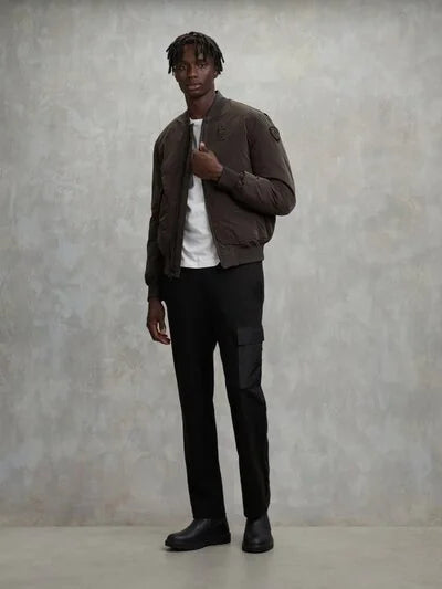 Bomber microfibra Argus Blauer