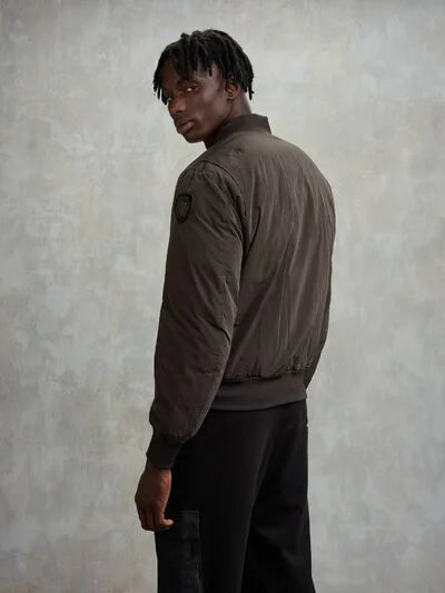 Bomber microfibra Argus Blauer