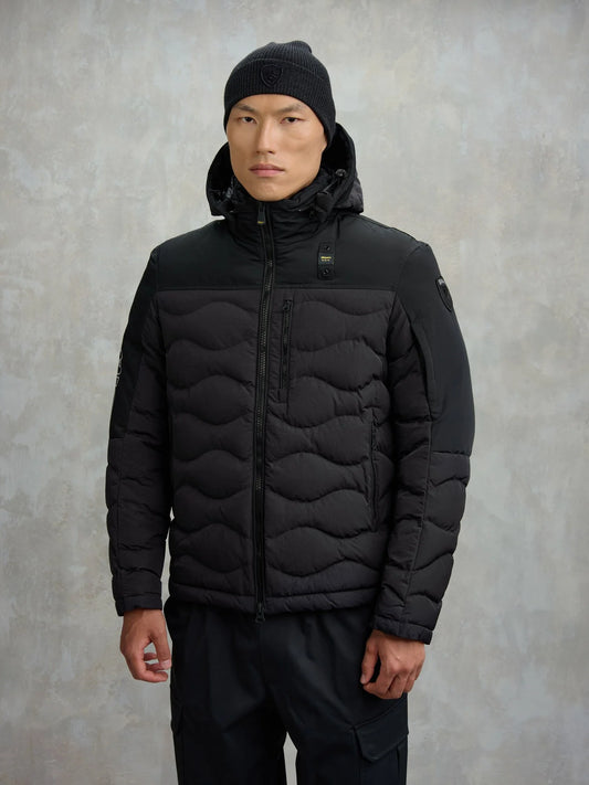 Giubbetto effetto stropicciato Ferwood Blauer