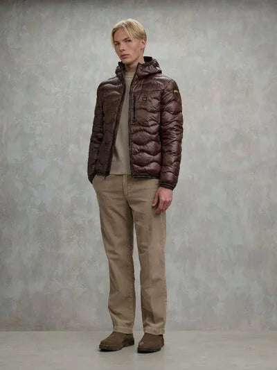 Piumino ad onde Wave Blauer