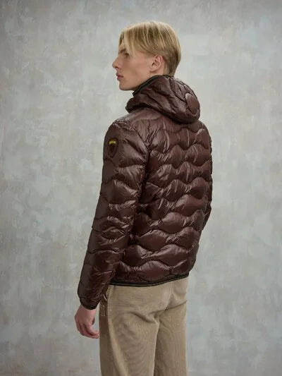 Piumino ad onde Wave Blauer