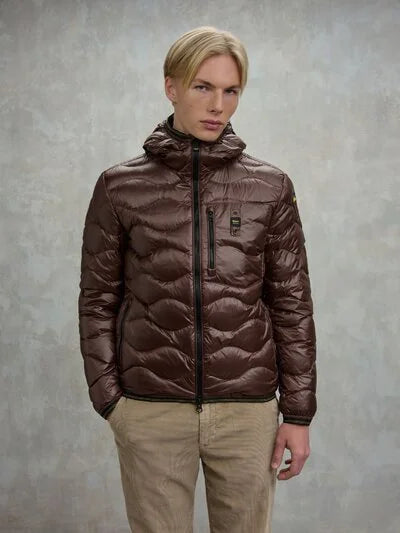 Piumino ad onde Wave Blauer