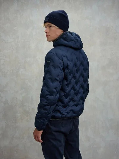 Piumino ad angoli Piery Blauer