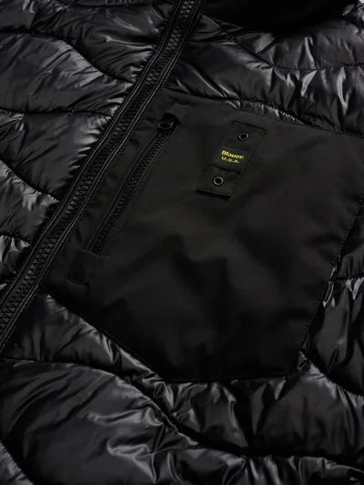 Piumino uomo imbottitura mista Albert Blauer