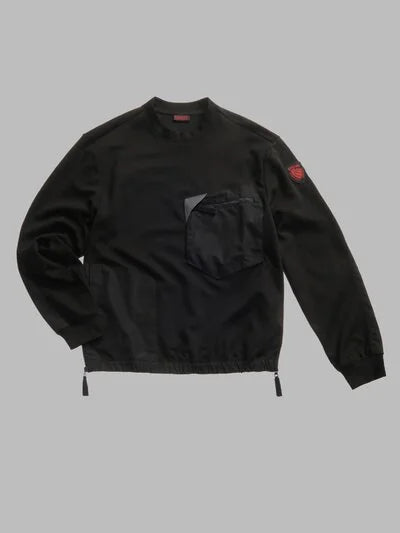 Felpa tecnica girocollo Hobson Blauer