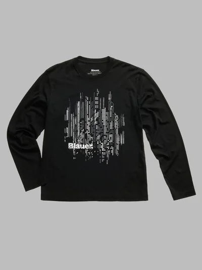 T-Shirt digital Seattle Blauer