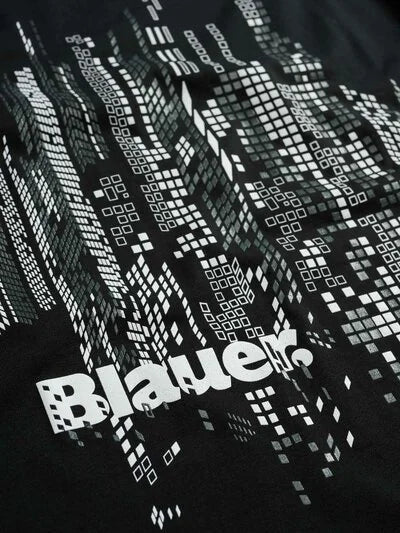 T-Shirt digital Seattle Blauer