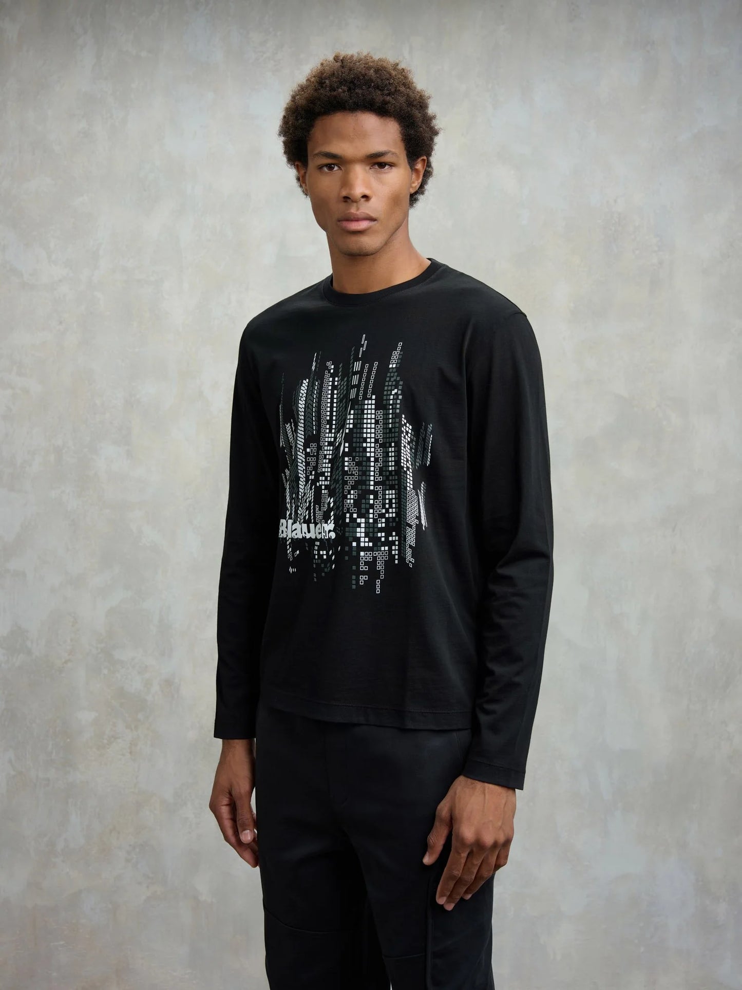 T-Shirt digital Seattle Blauer