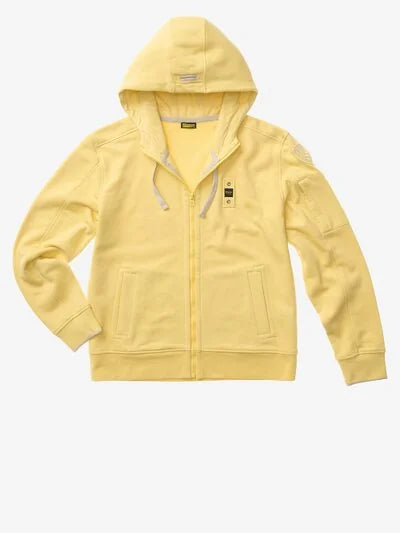 Felpa con tasca con zip Cardinton Blauer