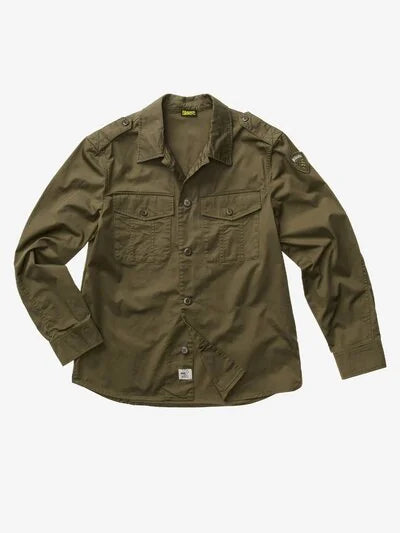 Camicia con controspalline Langley Blauer