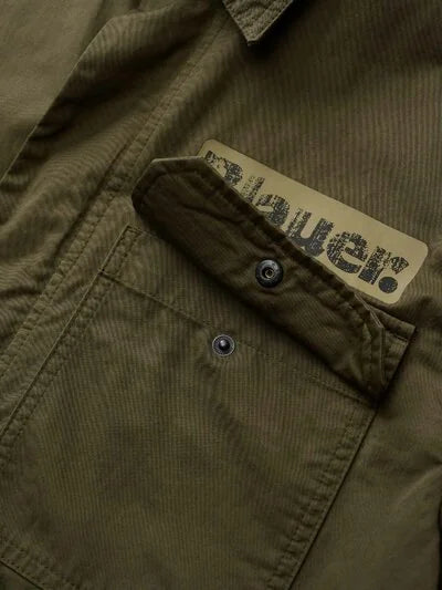 Camicia multitasche Lambert Blauer