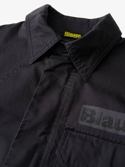 Camicia multitasche Lambert Blauer