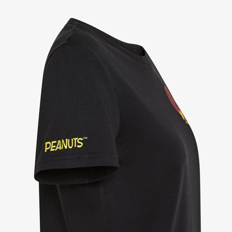 T-shirt girocollo Peanuts in jersey di cotone Sun68