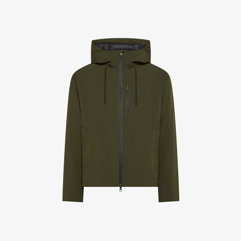 Giacca in softshell con cappuccio Sun68