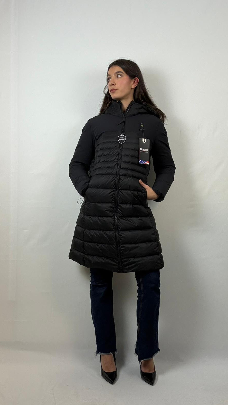 Piumino lungo Blauer