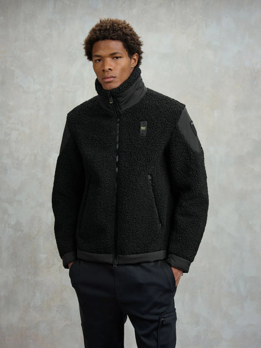 Giubbetto in pelliccia eco Hazelwood Blauer