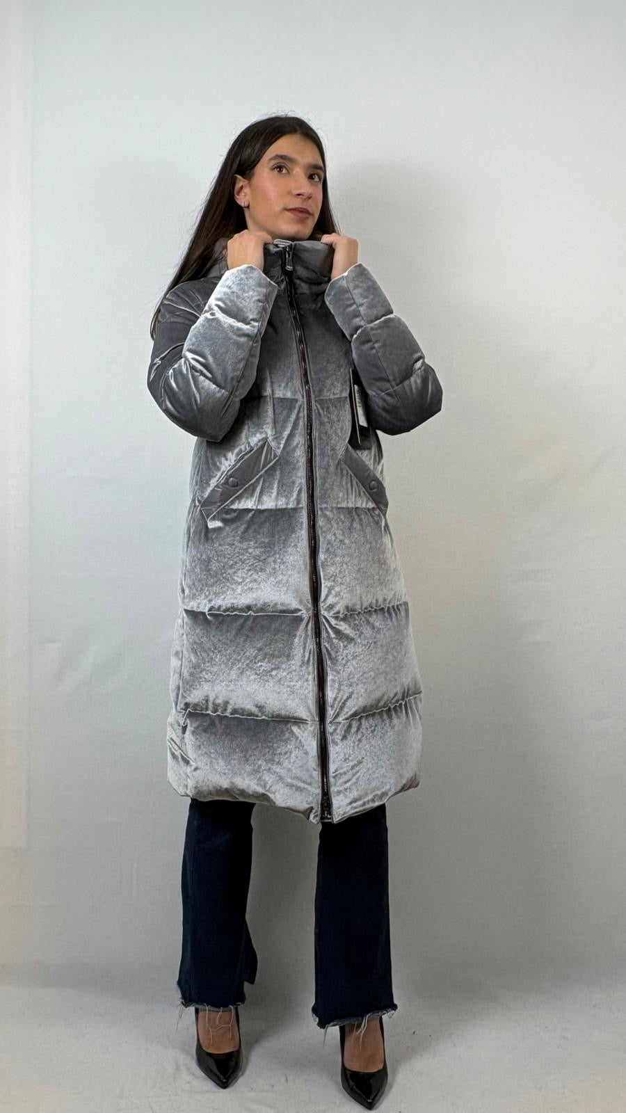 Piumino lungo Blauer Starling