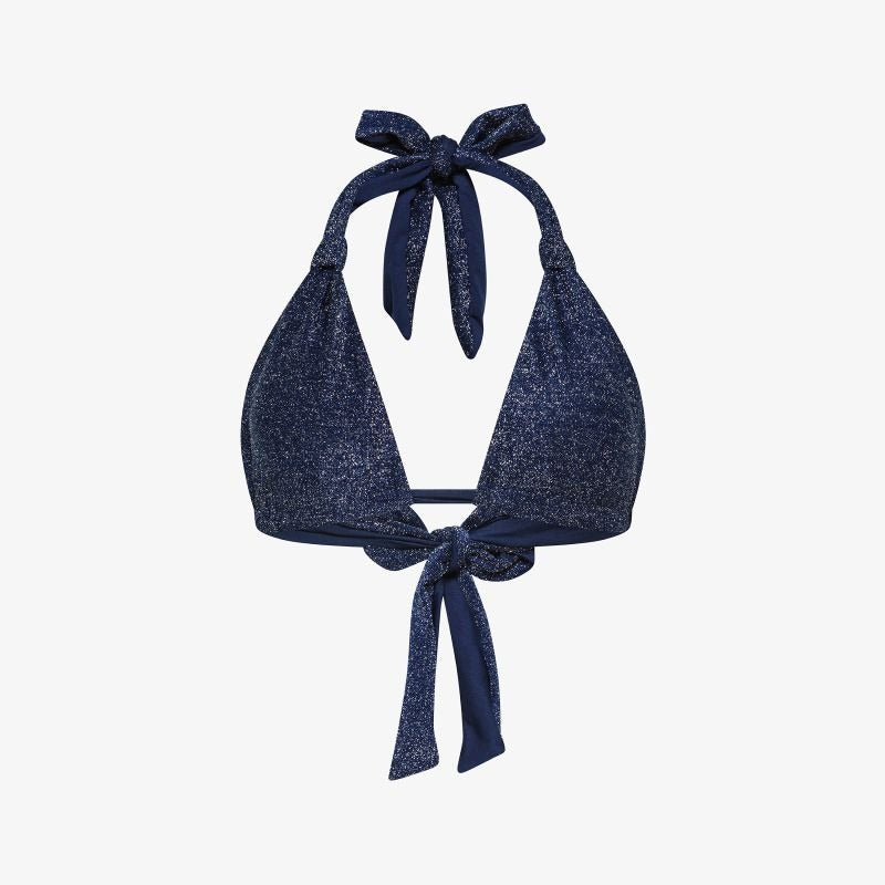 Top mare in lurex blu navy Sun68