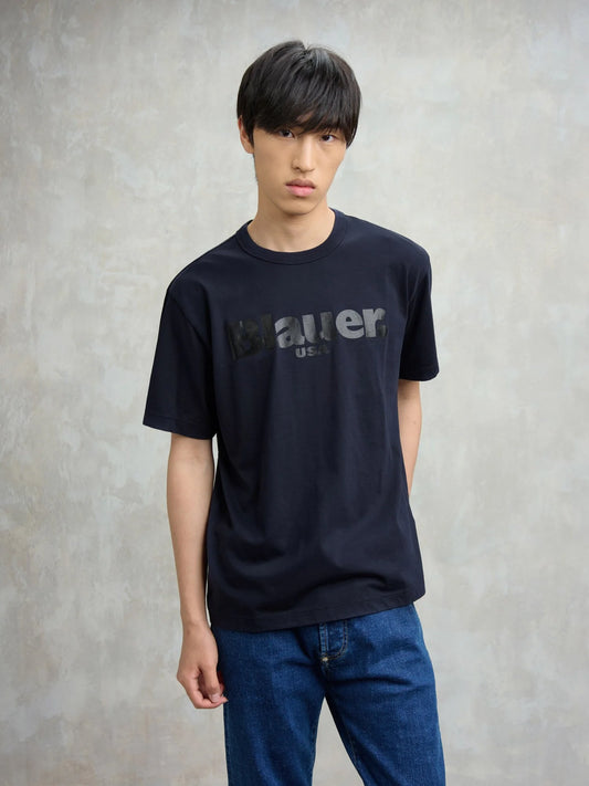 t-shirt Bourn Blauer