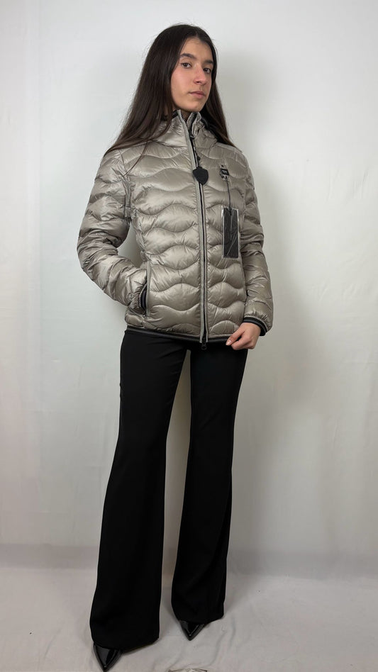 Piumino Blauer ad onde Camelia